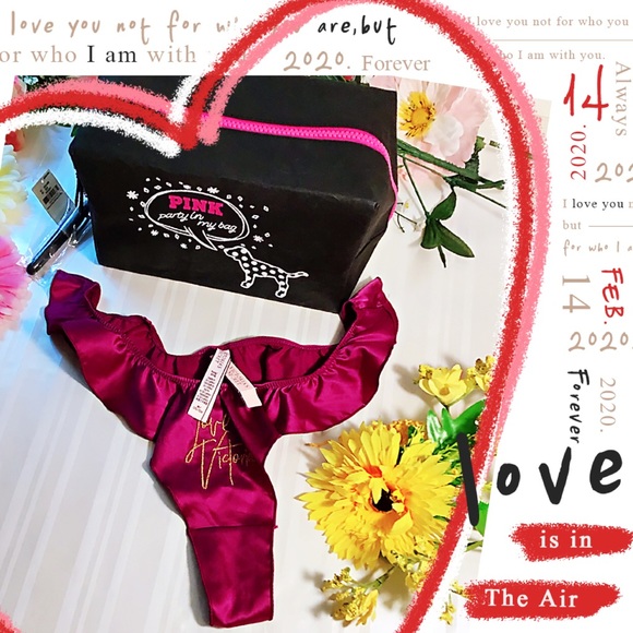 Pink Victoria’s Secret Combo. Intimate/Bag - Picture 2 of 13